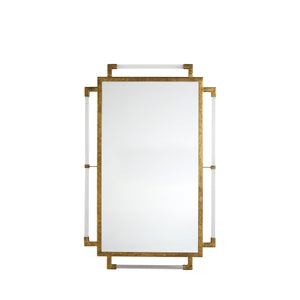 Huxley Rectangle Vanity Mirror - Gilded Gold | Gabriella White - SCH-155705
