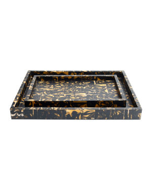 Thrace Tray Set of 2 | Currey & Co - 1200-1130