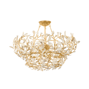 MAYBROOK Chandelier - Vintage Gold Leaf | Hudson Valley Lighting - 4456-VGL