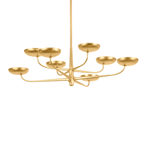 TAORMINA Chandelier - Vintage Gold Leaf | Hudson Valley Lighting - 4545-VGL