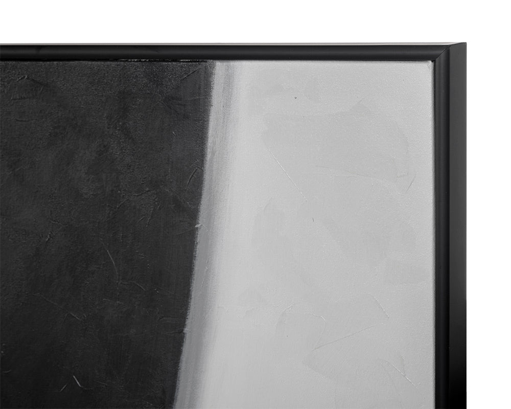 Double Cross (Set Of 2) - 48" X 48" - Black Floater Frame | Sunpan Furniture - A0271