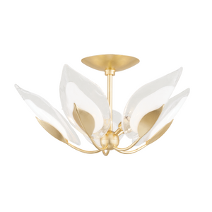 Blossom Semi Flush | Hudson Valley Lighting - 4805-GL
