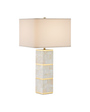 Casey Mother of Pearl Table Lamp | Currey & Co - 6000-1033