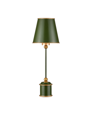 Daphne Green Cordless Table Lamp | Currey & Co - 6700-0037