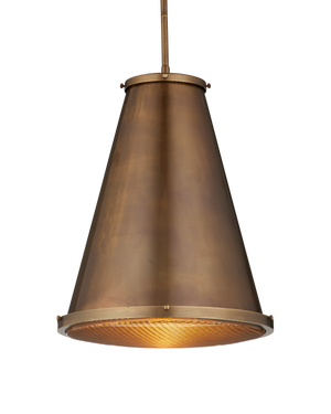 Seafarer Brass Pendant | Currey & Co - 9000-1366