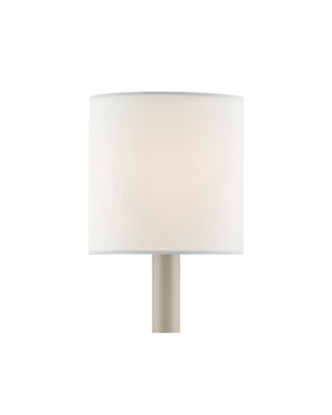 Currey & Co White Cotton Chandelier Shade | 0454