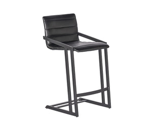 Webber Counter Stool - Cantina Black (Set of 2) | Sunpan Furniture - 104735