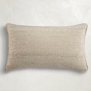 Hemp Indoor Lumbar Pillow | Gabriella White - SCH-G105-202252