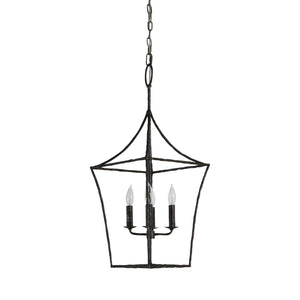 Clover Metal Black Large Pendant | Gabriella White - SCH-175708