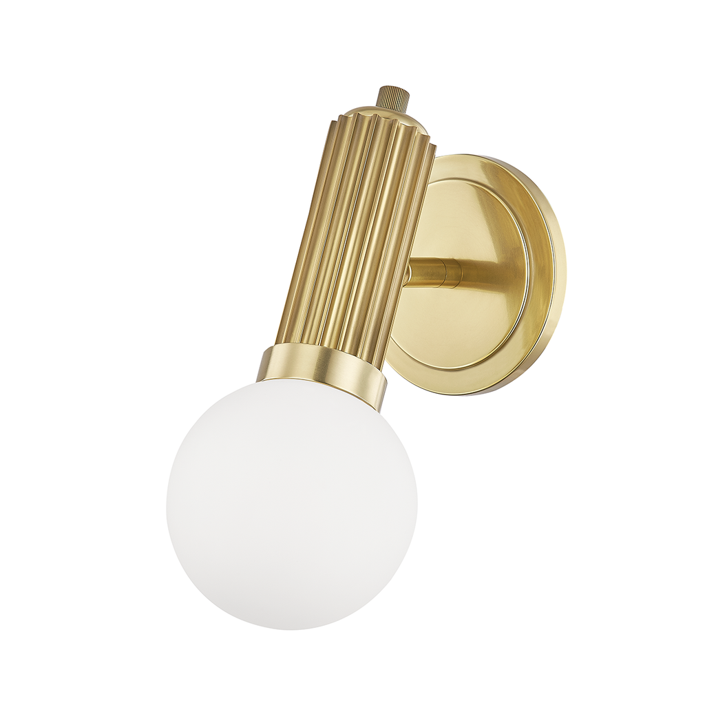 Reade Wall Sconce | Hudson Valley Lighting - 5100-AGB