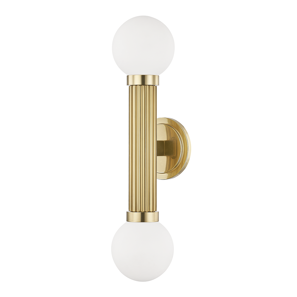 Reade Wall Sconce | Hudson Valley Lighting - 5102-AGB