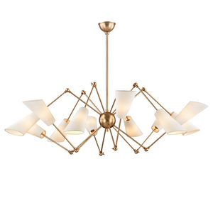 Buckingham Chandelier | Hudson Valley Lighting - 5312-AGB