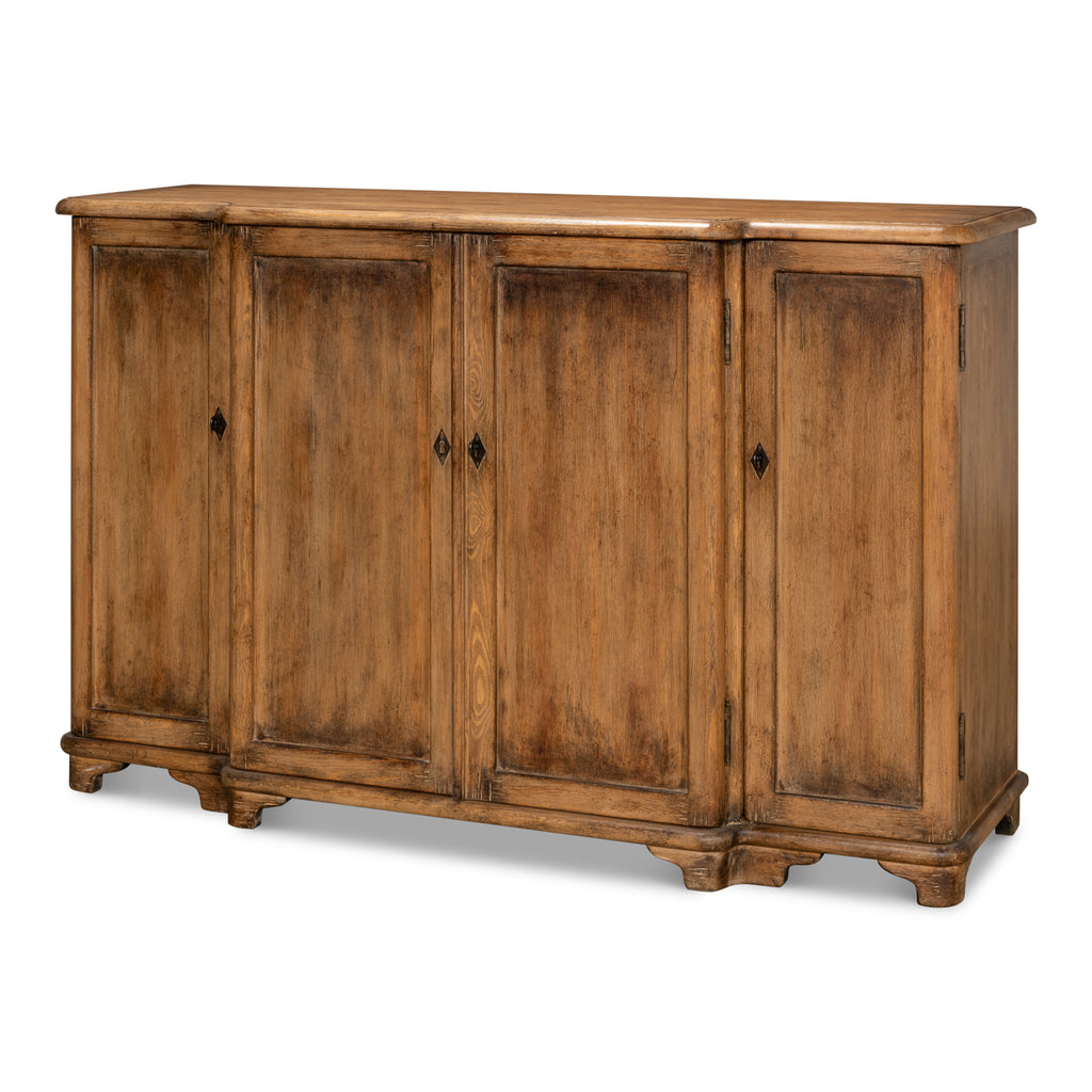 Entree' Sideboard Brown Finish | Sarreid - 53585-2