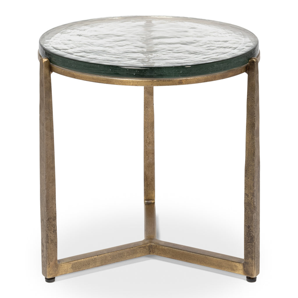 Dorsey Round Side Table | Sarreid - 53950
