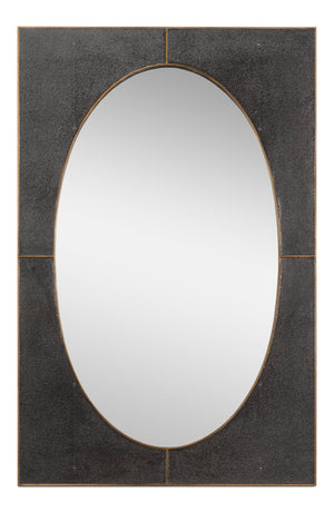 Francis Mirror, Shagreen, Antique Grey | Sarreid - 54247-31