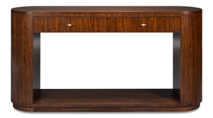 Vero Console Table - Brown | Sarreid Ltd - 54288