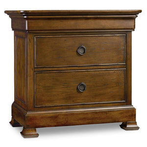 Archivist Three-Drawer Nightstand | Hooker Furniture - 544790016