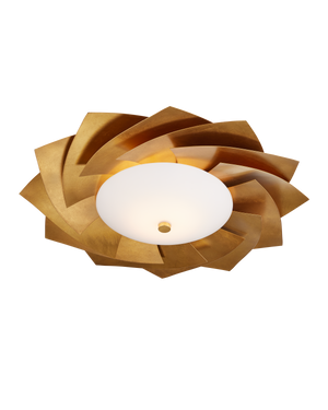 Asterisk Flush Mount | Currey & Co - 9999-0080