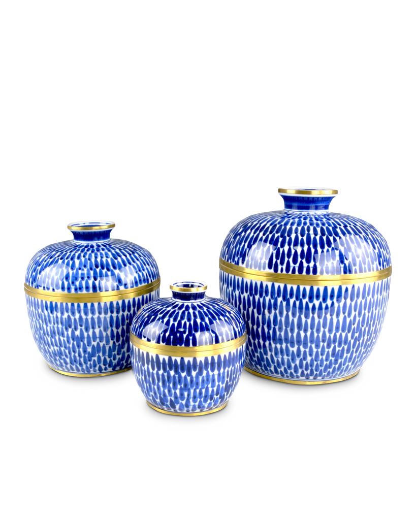 Currey & Co Plavan Jar Set of 3 | 1200-0661
