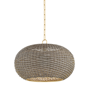 PENARTH Pendant - Aged Brass | Hudson Valley Lighting - 5525-AGB