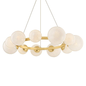 Pacama Chandelier - Aged Brass | Hudson Valley Lighting - 5540-AGB