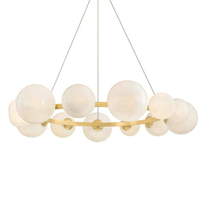Pacama Chandelier - Aged Brass | Hudson Valley Lighting - 5555-AGB