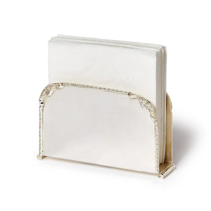 Silver Napkin Holder | Two's Company - 55644