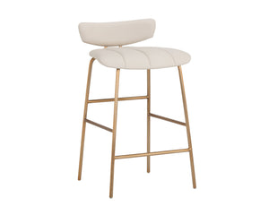 Lorelei Counter Stool - Dillon Cream | Sunpan Furniture - 106017
