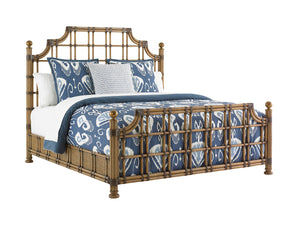 St. Kitts Rattan Bed 5/0 Queen | Tommy Bahama Home - 558-143C
