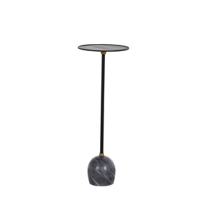 Neil Iron Round Pedestal Drinking Table | Gabriella White - SCH-169205