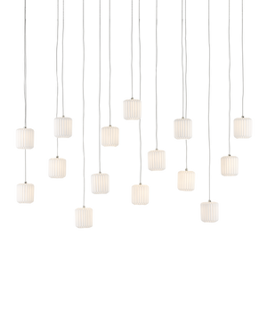 Currey & Co Dove 15-Light Linear Multi-Drop Pendant | 9000-0713