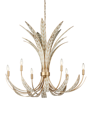 Foliatura Chandelier | Currey & Co - 9000-1357