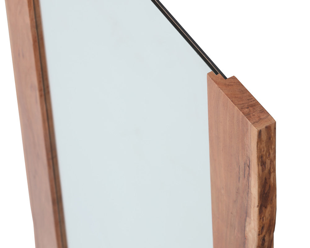 Fontana Floor Mirror - Natural | Sunpan Furniture - 106427