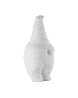 Yarmouth Small White Bear | Currey & Co - 1200-1099
