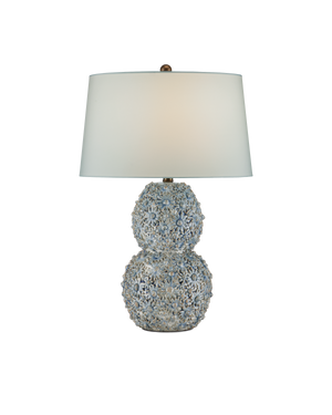 Jessamine Blue Table Lamp | Currey & Co - 6000-0993