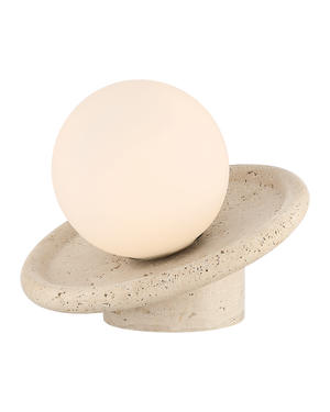 Navigation Beige Cordless Table Lamp | Currey & Co - 6700-0032