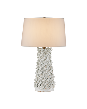Seadrift White Table Lamp | Currey & Co - 6000-1078