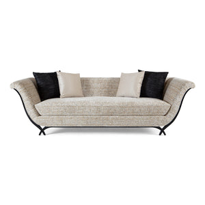 Cassia (3 Seater) Sofa - Java Cafe Varnish | Christopher Guy - 60-0737