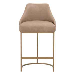 Parissa Counter Stool, Set of 2 | Essentials For Living - 6011CS.IVT-BGLD