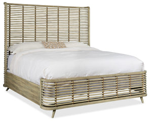 Surfrider King Rattan Bed | Hooker Furniture - 6015-90266-80