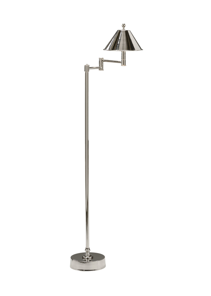 Ashbourne Floor Lamp - Nickel | Wildwood - 60394
