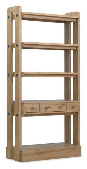 Kalamazoo Bookcase - Medium Wood | Hooker Furniture - 6062-10446-80