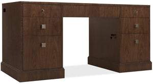 Archives Executive Desk - Dark Wood | Hooker Furniture - 6123-10462-89