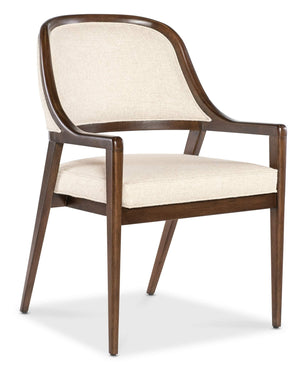 Archives Upholstered Arm Chair - Beige | Hooker Furniture - 6123-75500-89