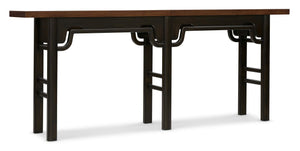 Archives Console Table - Dark Wood | Hooker Furniture - 6123-85185-89