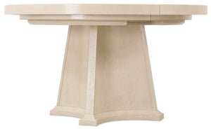 Westwood Round Dining Table with One 20-inch Leaf - Light Wood | Hooker Furniture - 6133-75221-80