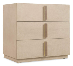 Westwood Three-Drawer Nightstand - Light Wood | Hooker Furniture - 6133-90216-80