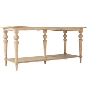 Nirvana Oak Rectangle Console Table | Gabriella White - SCH-175094