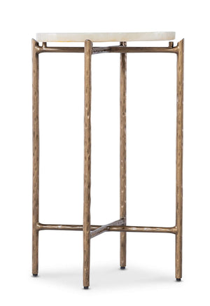 Melange Je Suis Petit Spot Table - Gold | Hooker Furniture - 628-50746-00