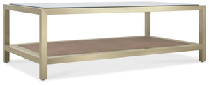Melange Cocktail Table - Silver | Hooker Furniture - 628-80560-15